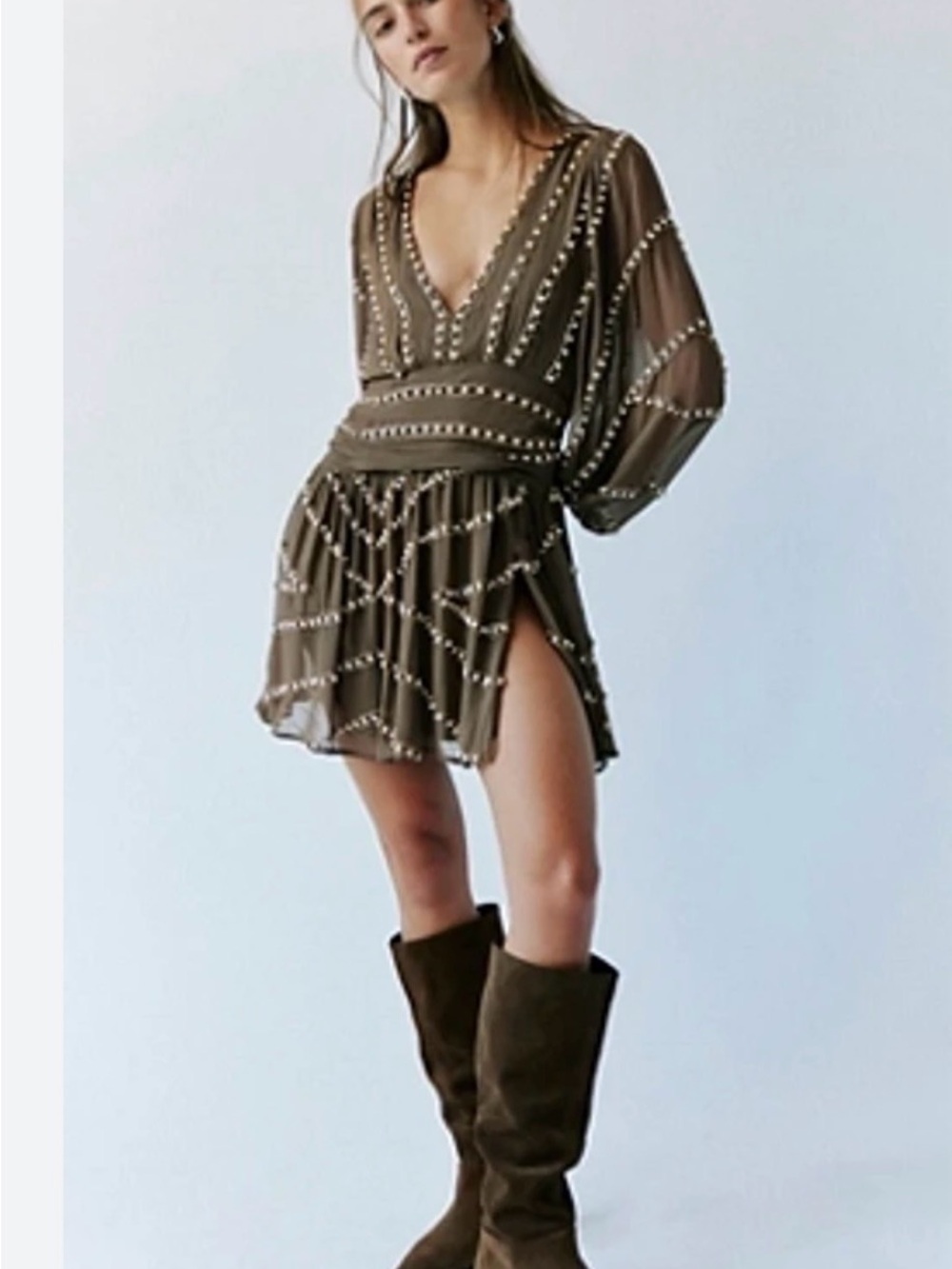Free People- Jens Pirate booty Odyssey mini dress sz S